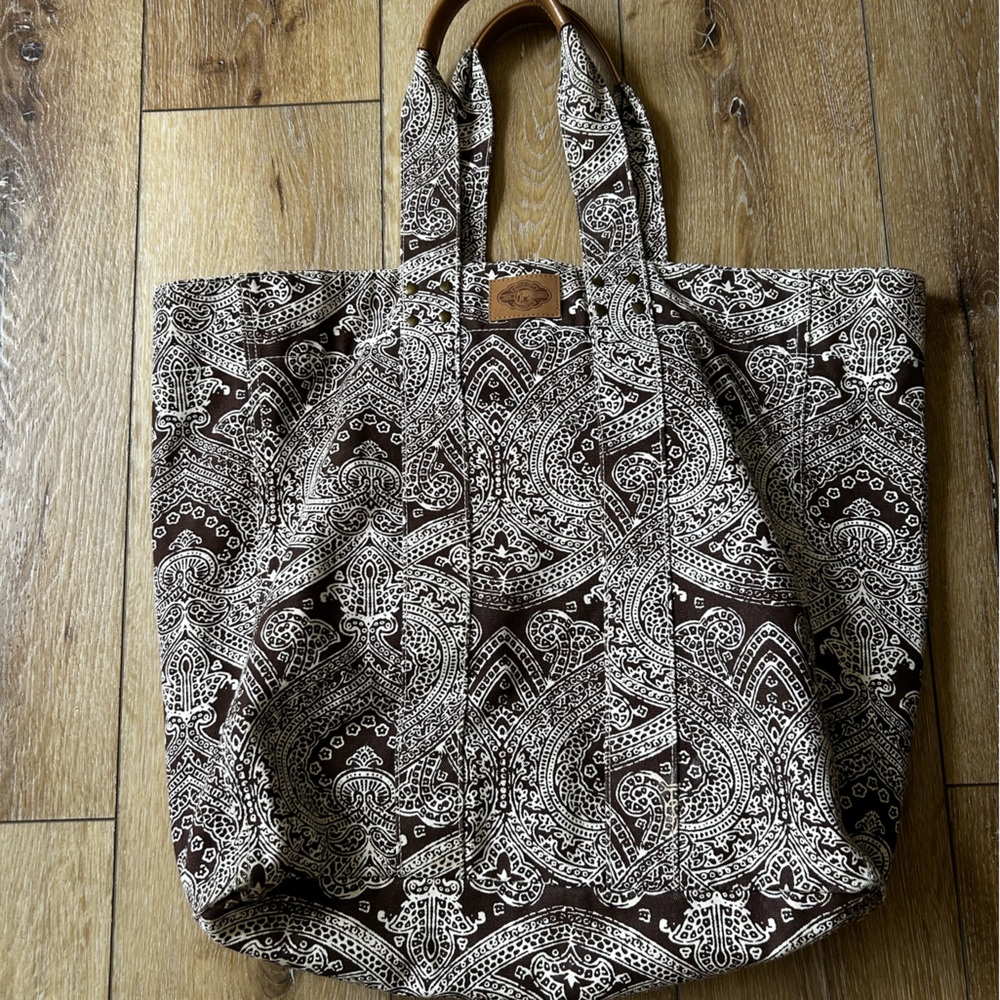 John Robshaw canvas tote
